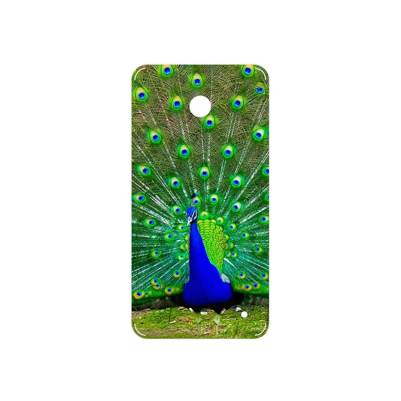 برچسب پوششی ماهوت مدل Peacock مناسب برای گوشی موبایل نوکیا Lumia 630
