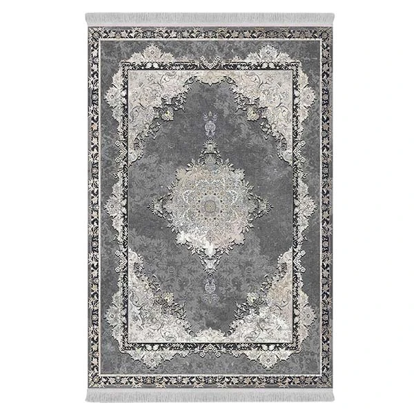 فرش پارچه‌ای دفه مدل فرشینه طرح مدرن کد 338