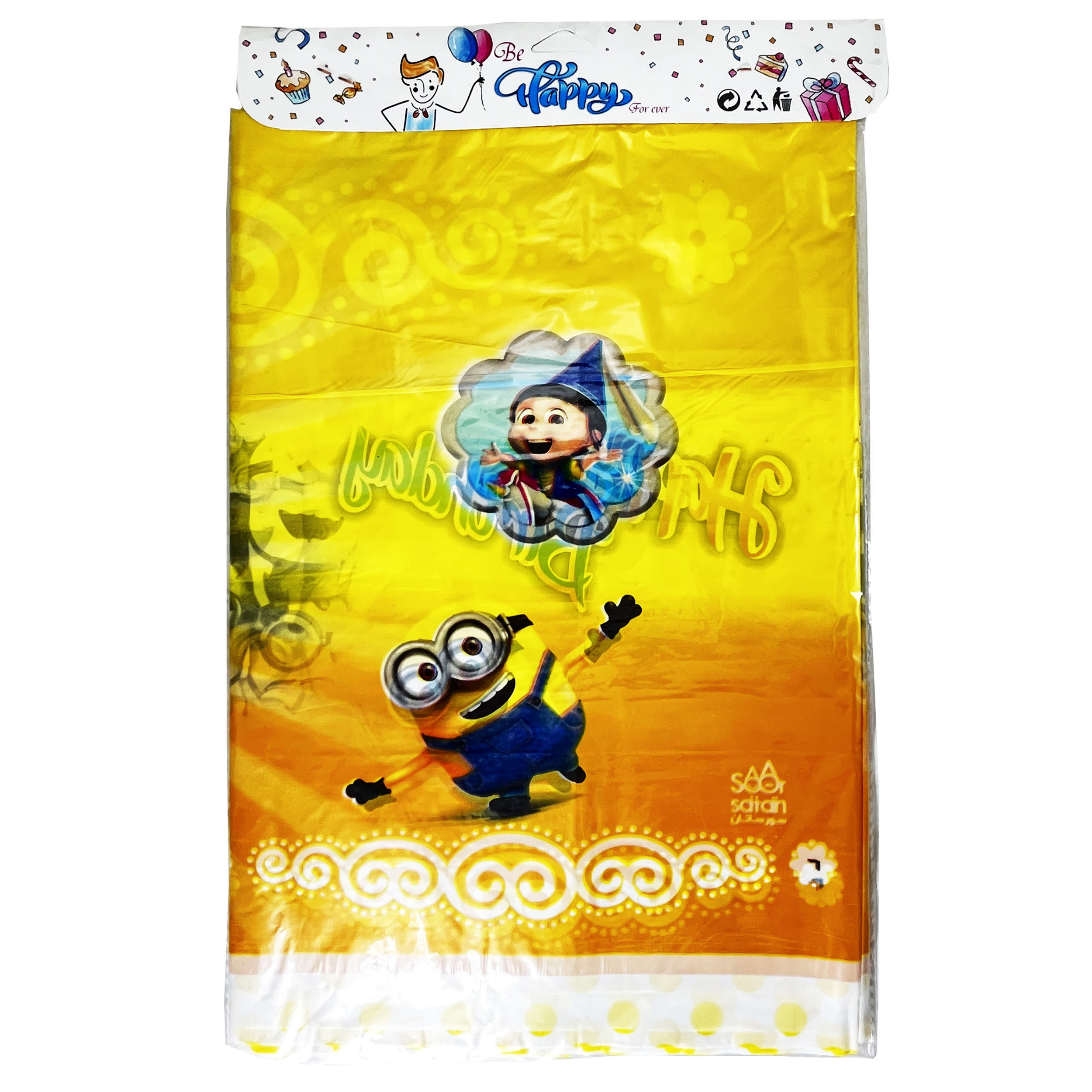سفره یکبار مصرف مدل minions