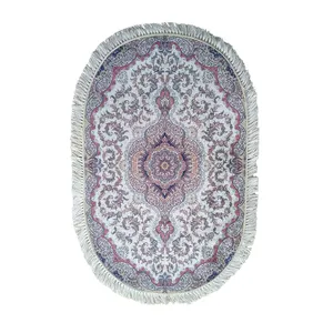 پادری طرح بیضی کد p16 سایز 50×80 سانتی متر