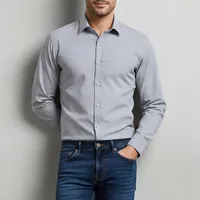 پیراهن آستین بلند مردانه مدل DL47