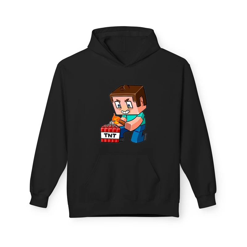 هودی مردانه پاد آفرین مدل ماینکرافت کد 272