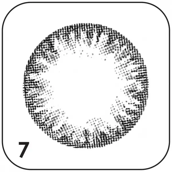 لنز چشم بیوتی شماره 7 رنگ خاکستری تیره