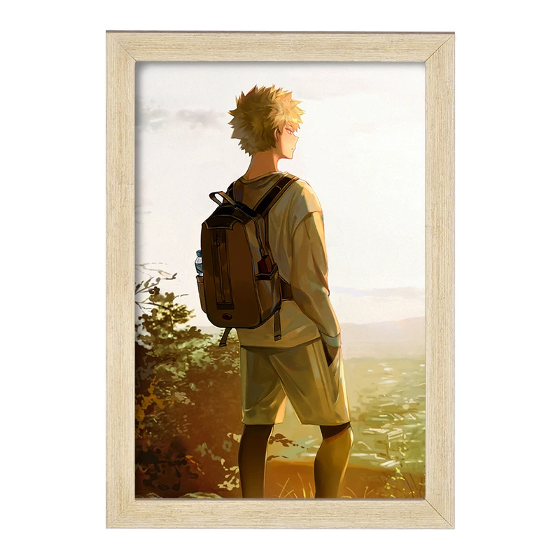 تابلو خندالو مدل باکوگو کاتسوکی انیمه آکادمی قهرمان من  کد 11564