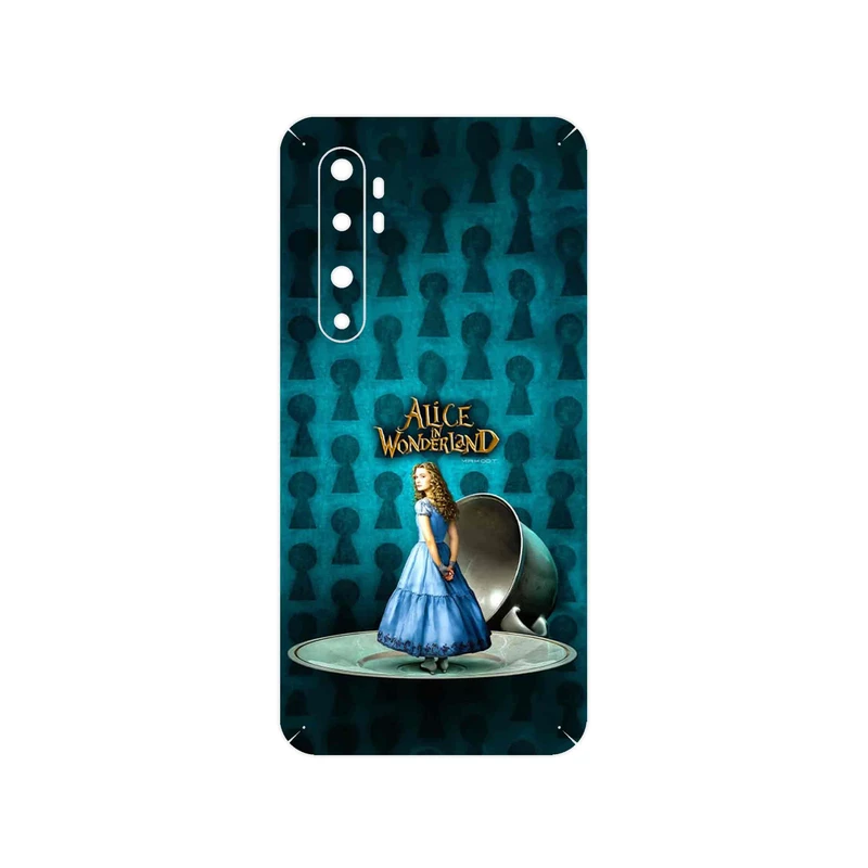 برچسب پوششی ماهوت مدل Alice in Wonderland مناسب برای گوشی موبایل شیائومی Mi Note 10 Lite