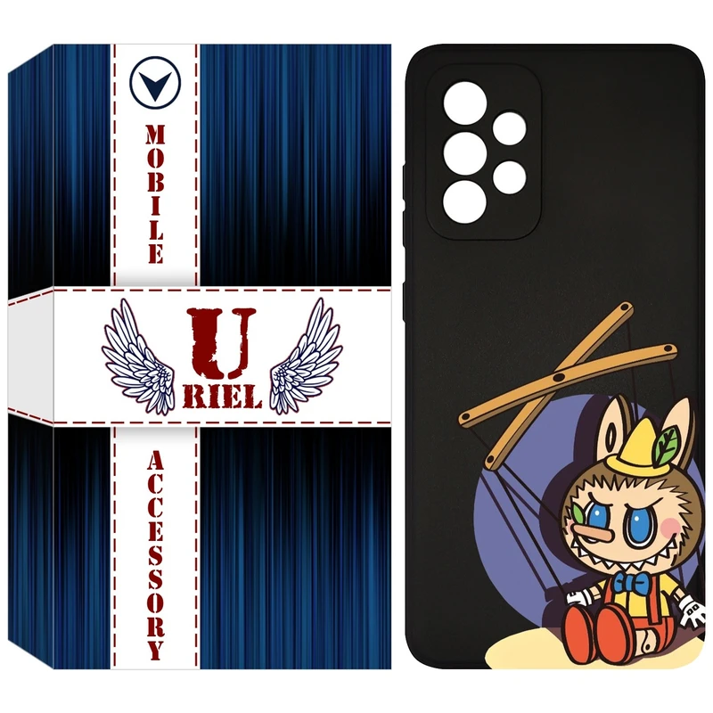 کاور یوریل مدل KSH کد 108 طرح عروسک لبوبو مناسب برای گوشی موبایل سامسونگ Galaxy A33 5G