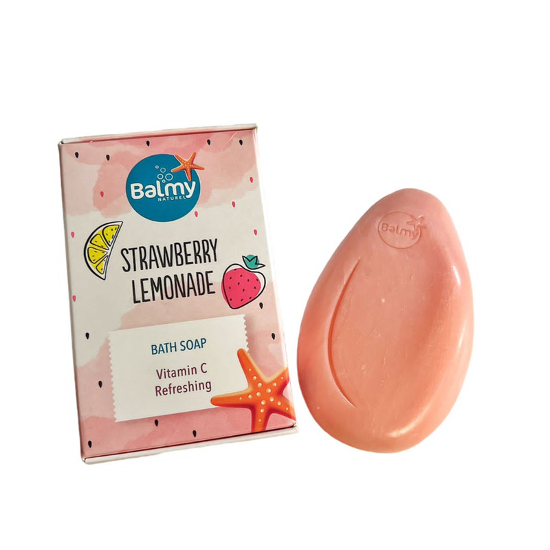 صابون شستشو بالمی مدل STRAWBERRY LEMONADE وزن 110 گرم