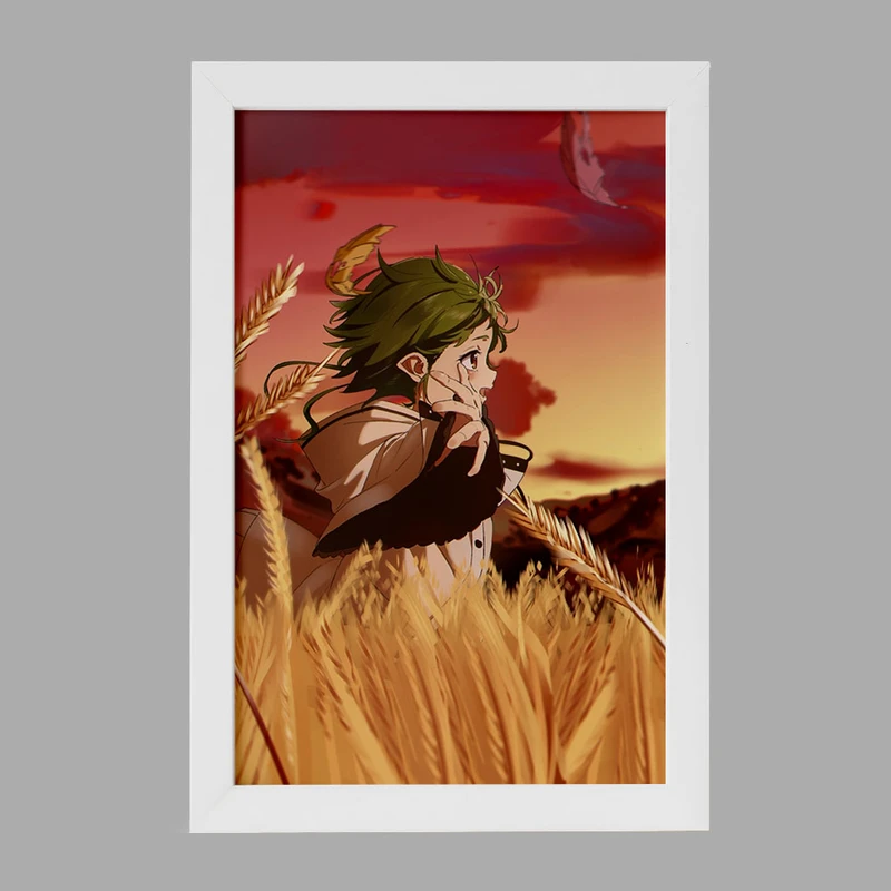 تابلو خندالو مدل سیلفیت انیمه موشوکو تنسی کد 24046