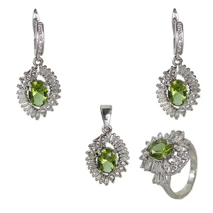 نیم ست نقره زنانه کد 66330