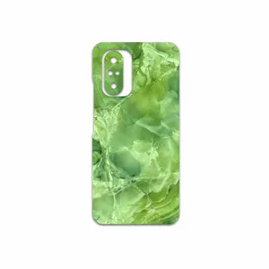 MAHOOT Green-Crystal-Marble Cover Sticker for Xiaomi Poco F3 5G
