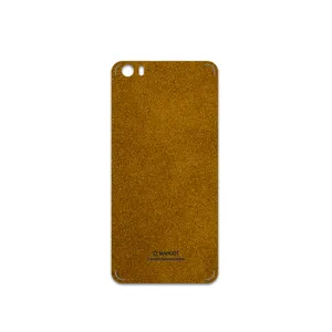 MAHOOT Brown-Chamois-Leather Cover Sticker for Xiaomi Mi 5