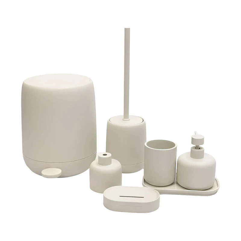 ست سرویس بهداشتی 7 تکه دلفین مدل NL-725-cr