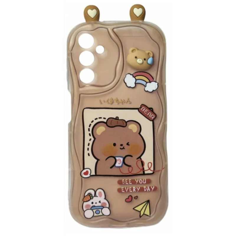 کاور قاب آوش طرح عروسکی مدل 444aa مناسب برای گوشی موبایل سامسونگ GALAXY A24