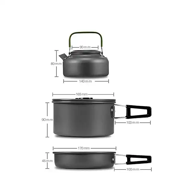 مجموعه ظروف سفری کمپسور مدل 308
