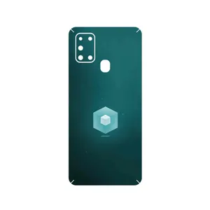 MAHOOT Minimal Cube icon Cover Sticker for Samsung Galaxy A21s