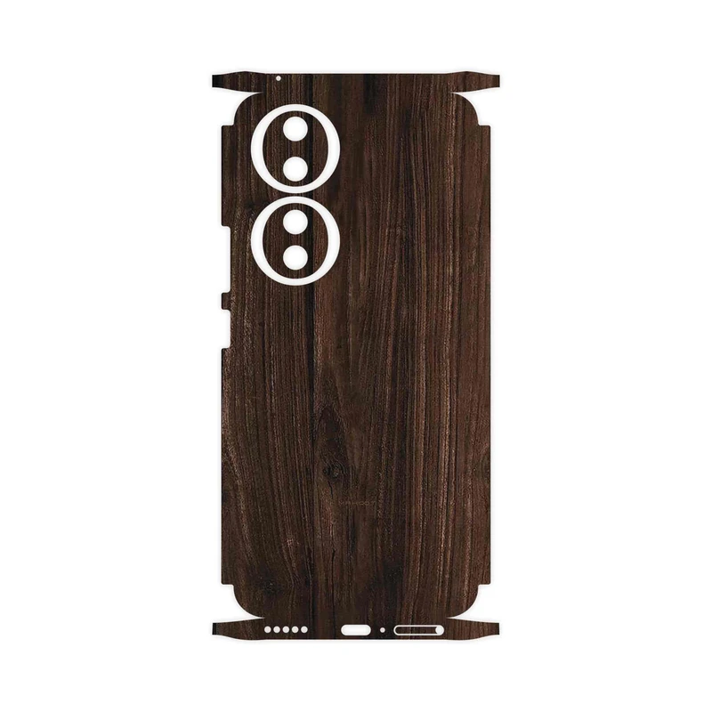 برچسب پوششی ماهوت مدل Dark_Walnut_Wood-FullSkin مناسب برای گوشی موبایل آنر 90