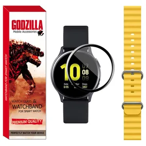 محافظ صفحه نمایش گودزیلا مدل GS-Ocean مناسب برای ساعت هوشمند سامسونگ Active 2 44mm به همراه بند