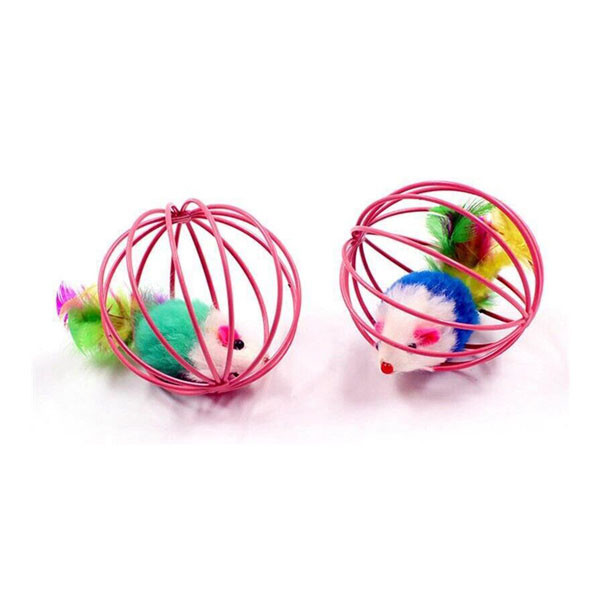 اسباب بازی گربه مدل موش در قفس