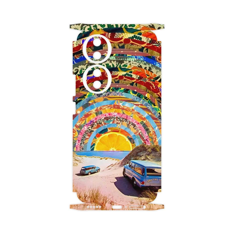 برچسب پوششی ماهوت مدل Collage of Orange Sky-FullSkin مناسب برای گوشی موبایل آنر 90