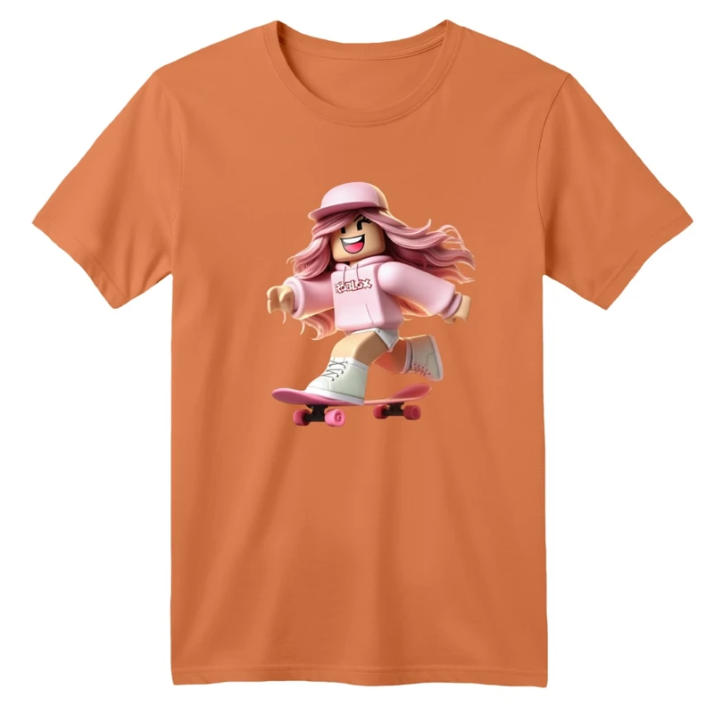 تی شرت آستین کوتاه بچگانه مدل روبلاکس کد 2