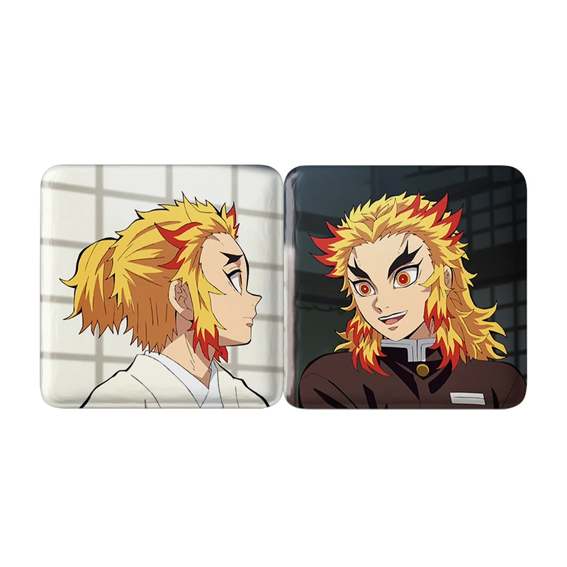 مگنت خندالو مدل کیوجورو و سنجورو Demon Slayer کد A141 مجموعه 2 عددی