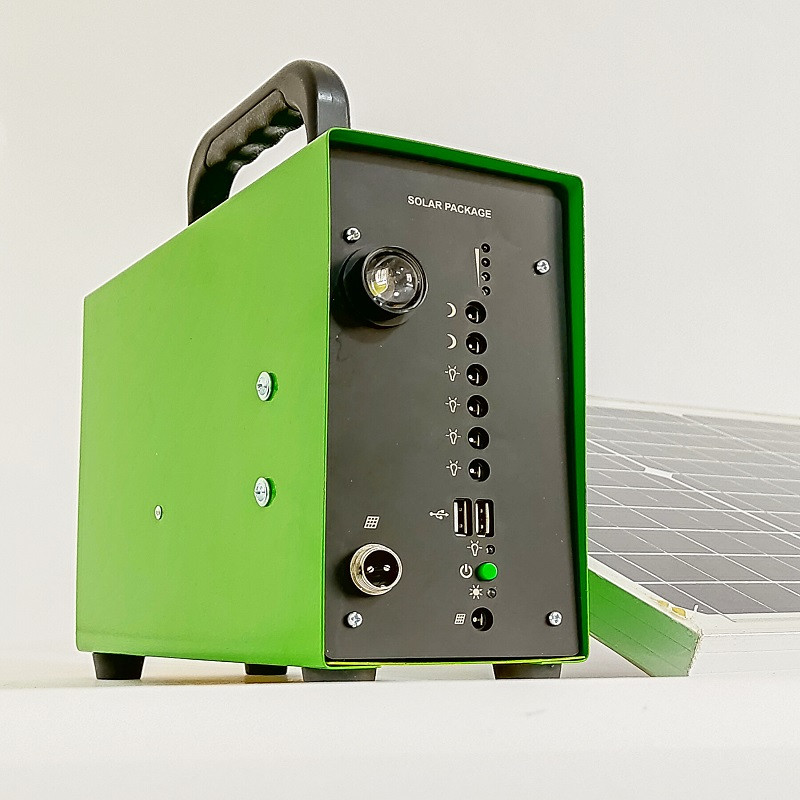 سیستم روشنایی خورشیدی رساما مدل rp53182 ظرفیت 50 وات