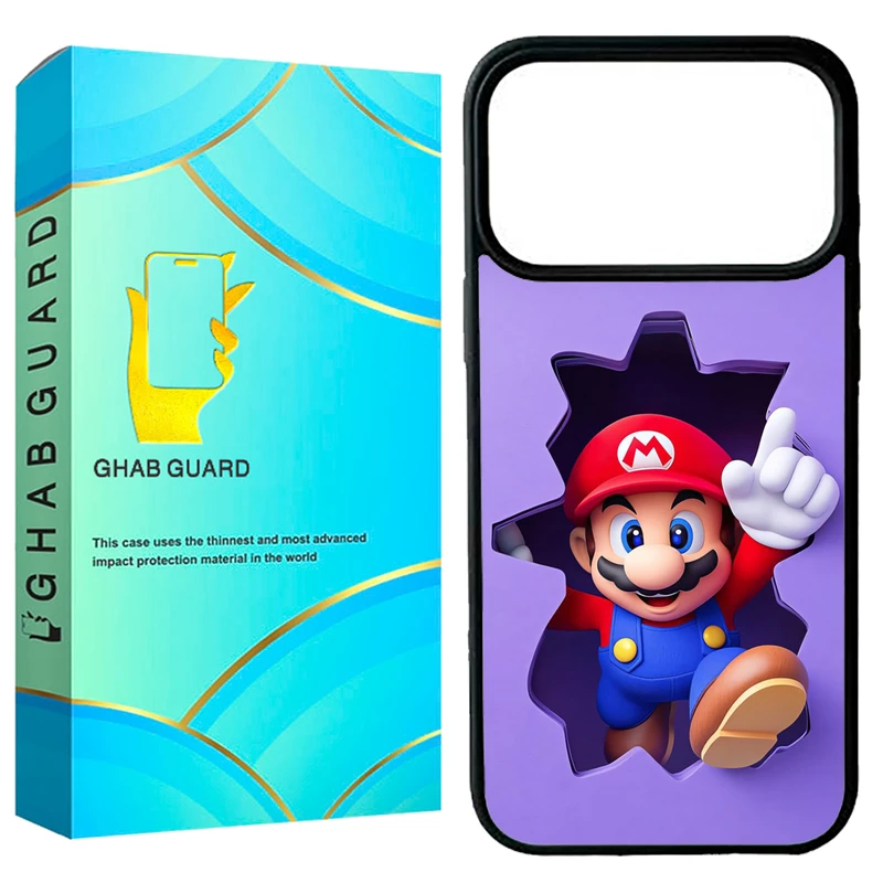 کاور قاب گارد طرح ماریو مدل G17PM مناسب برای گوشی موبایل اپل iPhone 17 Pro Max
