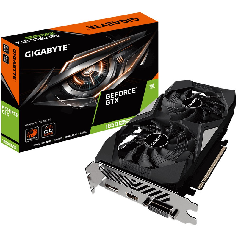کارت گرافیک گیگابایت مدل GTX 1650 SUPER WINDFORCE OC 4G