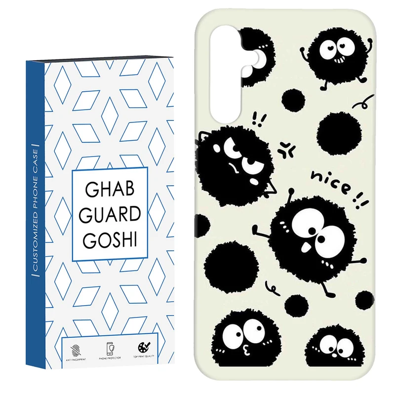 کاور قاب گارد گوشی طرح ویروس کد Dimo-827 مناسب برای گوشی موبایل سامسونگ Galaxy A14