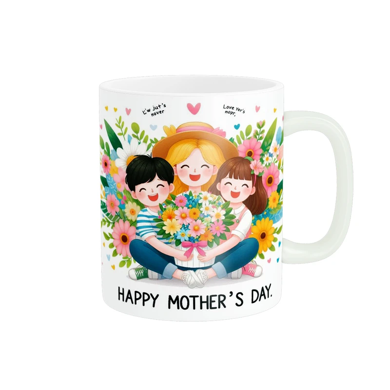 ماگ پادآفرین مدل روز مادر روز زن طرح روز مادر مبارک کد p2734
