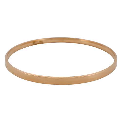 النگو طلا 18 عیار زنانه مدوپد مدل شیشه ای کد ZAR00105 سایز 2