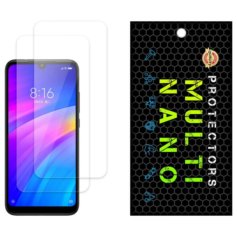 محافظ صفحه نمایش شفاف مولتی نانو مدل X-S2N مناسب برای گوشی موبایل شیائومی Redmi Y3 بسته دو عددی