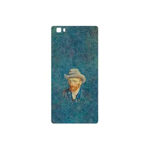 MAHOOT Self portrait with a gray felt hat Cover Sticker for Huawei P8 Lite