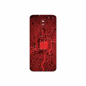 MAHOOT Red Printed Circuit Board Cover Sticker for Samsung Galaxy J5 Pro