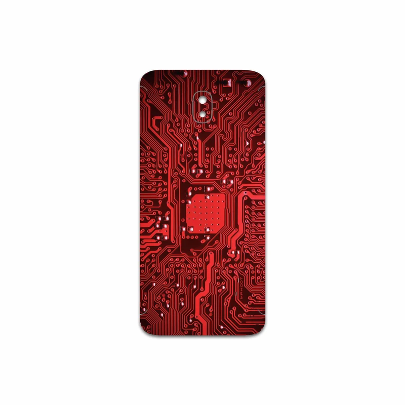 برچسب پوششی ماهوت مدل Red Printed Circuit Board مناسب برای گوشی موبایل سامسونگ Galaxy J5 Pro