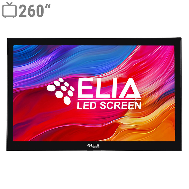 تلویزیون ال ای دی ایلیا مدل 260MEGATV سایز 260 اینچ