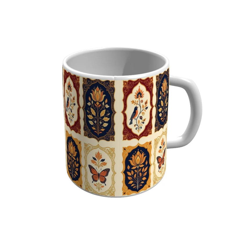 ماگ پاد آفرین مدل سنتی ایرانی کد v109