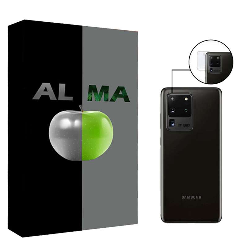 محافظ لنز دوربین آلما مدل LN-SD مناسب برای گوشی موبایل سامسونگ Galaxy S20 Ultra