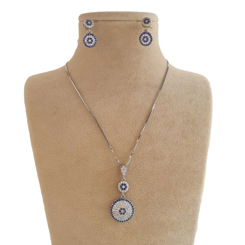 نیم ست نقره زنانه مدل 37