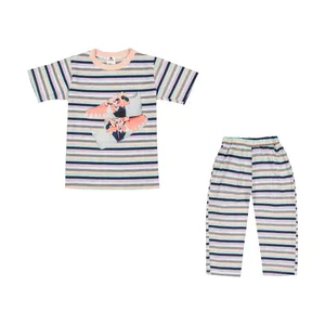 ست تی شرت آستین کوتاه و شلوارک دخترانه کیکی رایکی مدل KBB06351-403