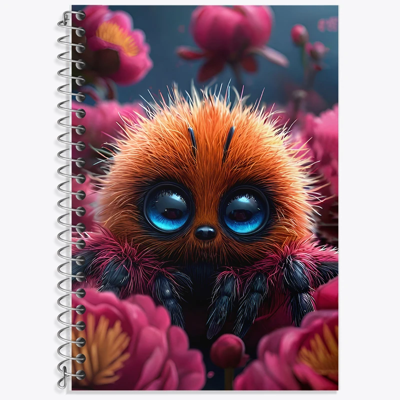 دفتر نت موسیقی 50 برگ خندالو طرح رتیل بامزه کد F8139