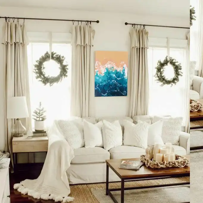 تابلو نقاشی مدل دریا