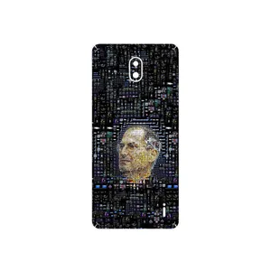 MAHOOT Collage of Steve Jobs 2 Cover Sticker for Nokia 1 Plus