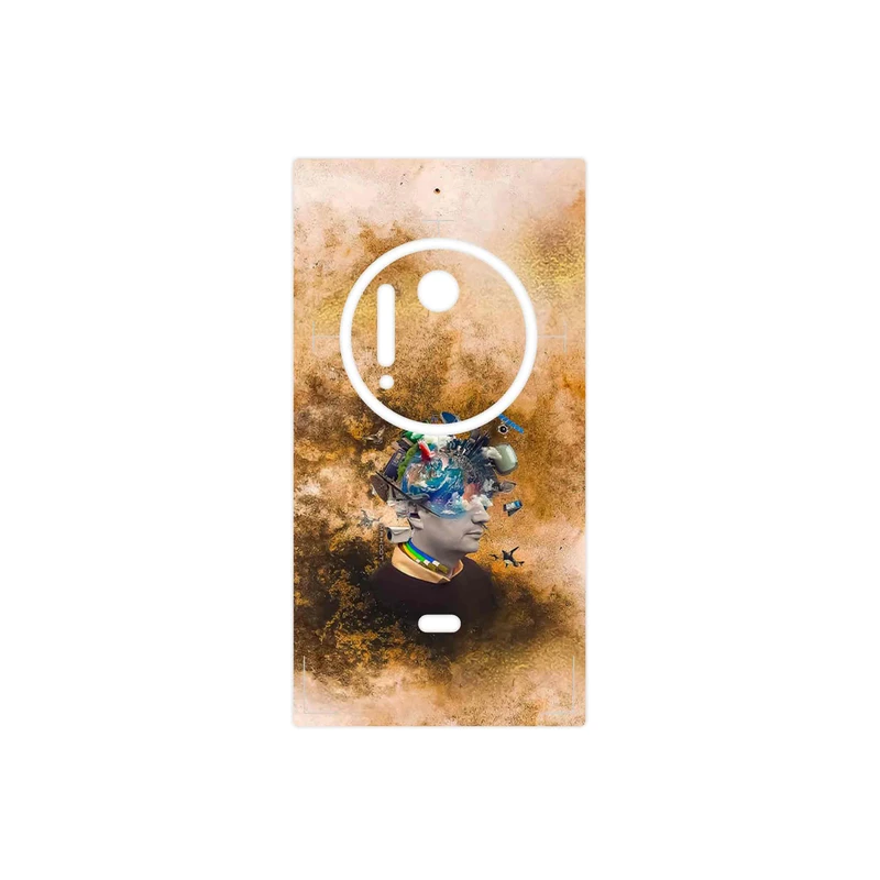 برچسب پوششی ماهوت مدل Collage of surreal Portrait of Men مناسب برای گوشی موبایل نوکیا Lumia 1020