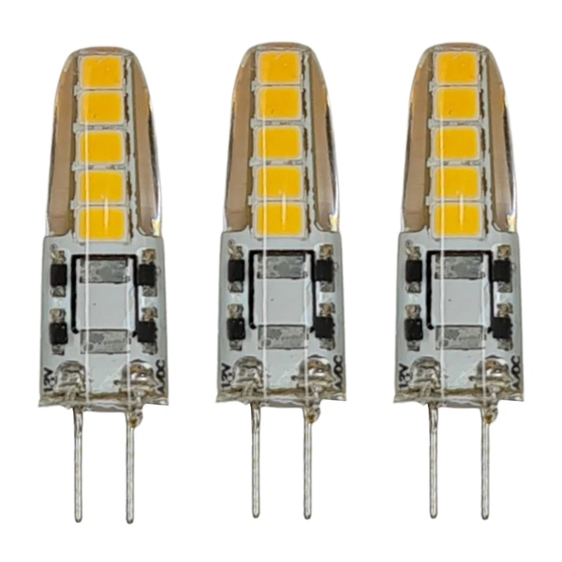 لامپ ال ای دی 0.6 وات مدل SMD12V-3 پایه G4 بسته 3 عددی