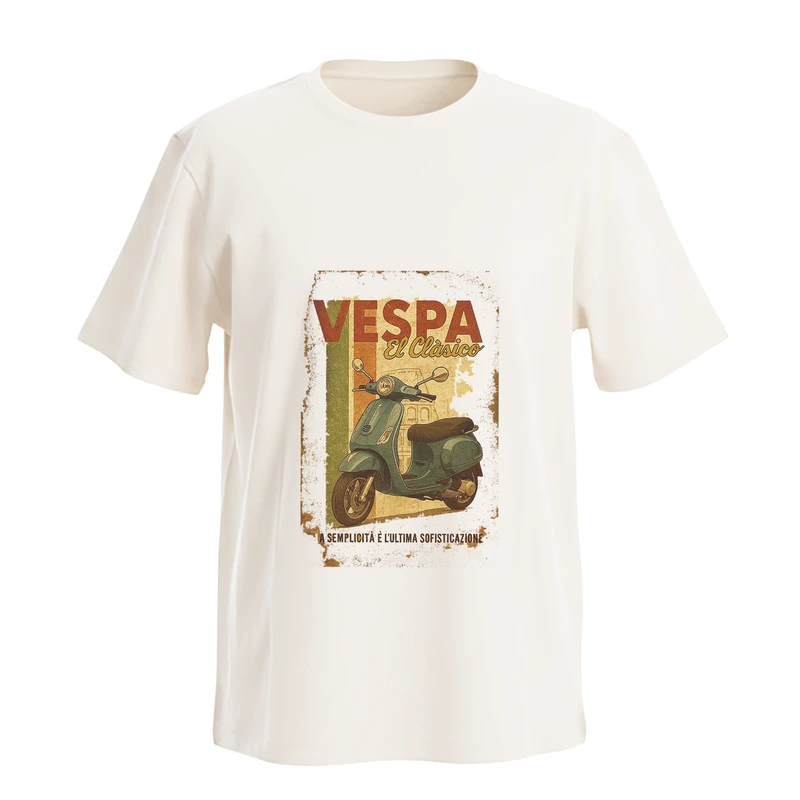 تی‌شرت آستین کوتاه مردانه مدل وسپا