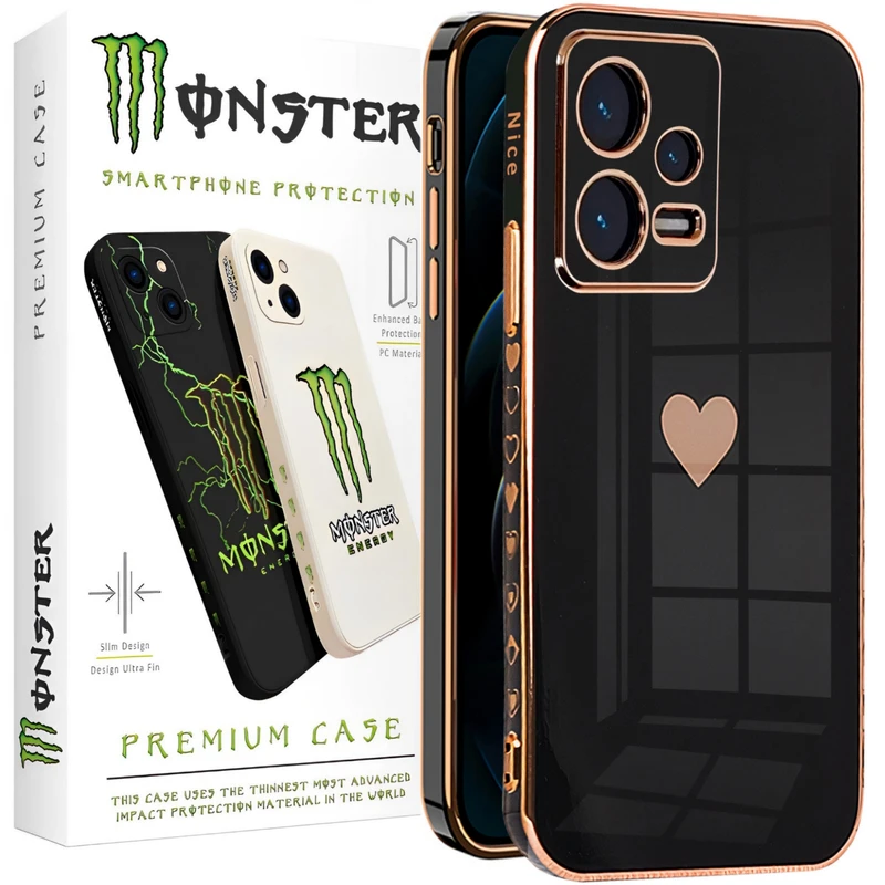 کاور مانستر مدل Heart مناسب برای گوشی موبایل شیائومی Redmi Note 12 Pro Plus 5G