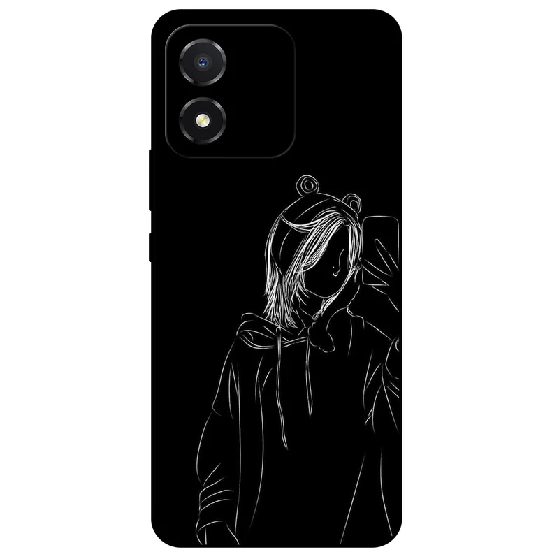 کاور مگافون طرح دخترانه مدل 1841 مناسب برای گوشی موبایل آنر X5 4G