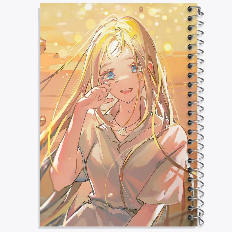 دفتر نت موسیقی 50 برگ خندالو مدل اوشیو انیمه سامر تایم رندرینگ SUMMER TIME RENDERING کد 22284