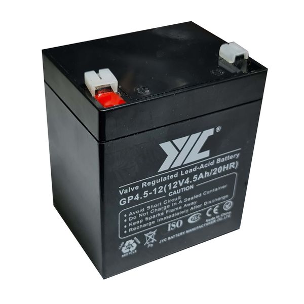 باتری سیلد اسید 12 ولت 4.5 آمپر ساعت وای جی سی مدل KSRE-4.5